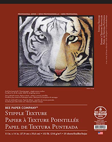 Bee Paper Stipple Paper Pad, 28 x 35 cm Cover