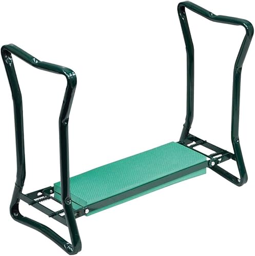 Miniatura 4 de DSISI - Asiento de jardín plegable para jardín, tamaño de 23.6 x 10.6 x 19.3in, peso máximo de 242.5lbs