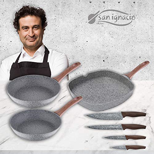 Imagen de San Ignacio PK2050 Granito set 3 sartenes
