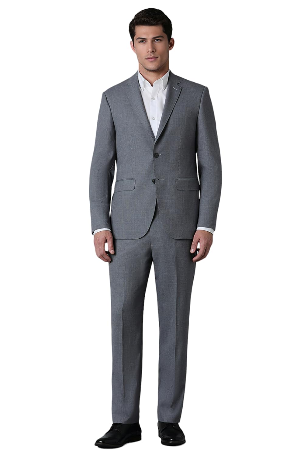 louis philippe Men's Wool Two Piece Suit-Dress Set-picture-34