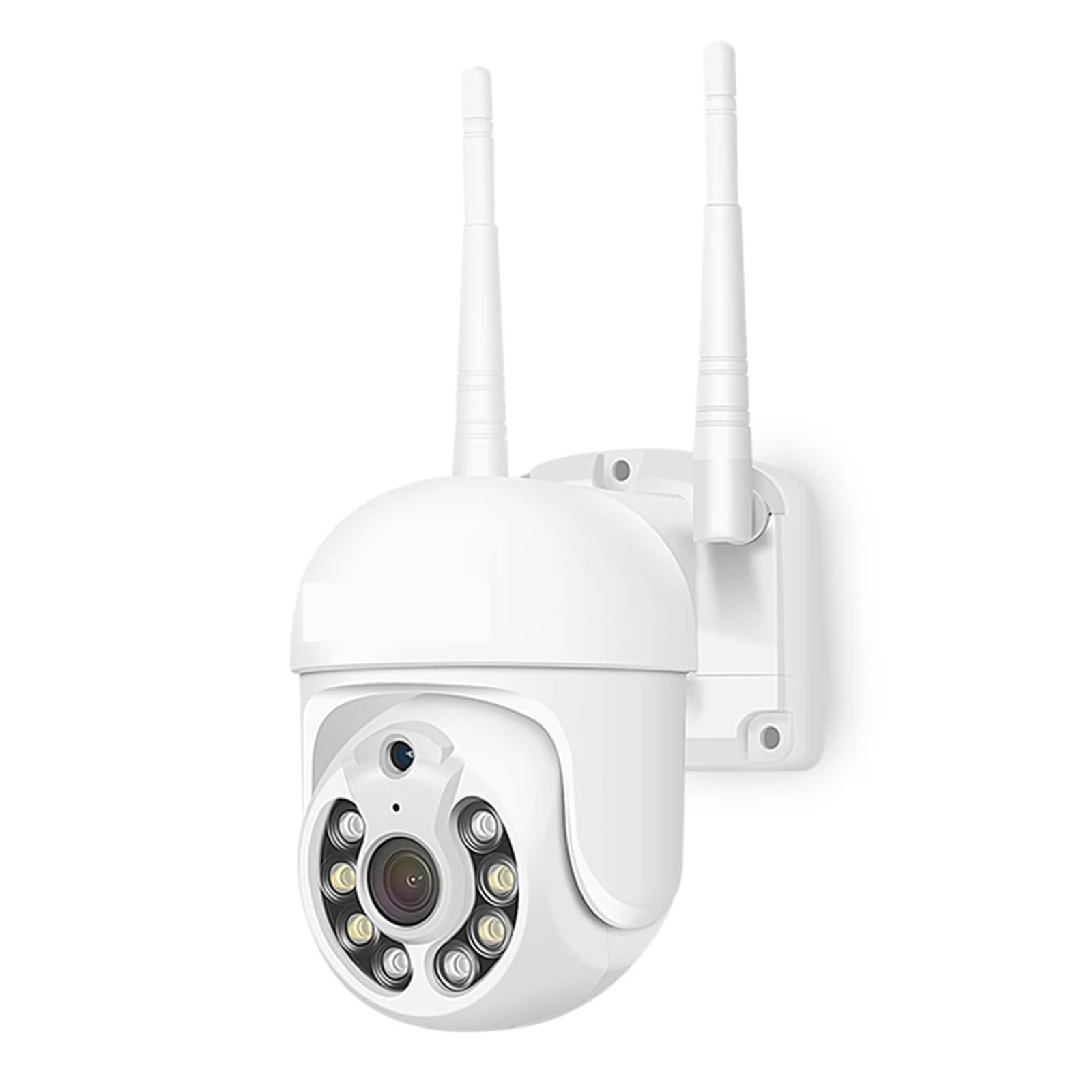 OSHPMBDLYFJ 5MP WIFI Camera Outdoor 1536P 5X Digitial Zoom PTZ IP Cameras Audio P2P CCTV Surveillance Work Wireless CCTV System(AU Plug,5MP Camera)