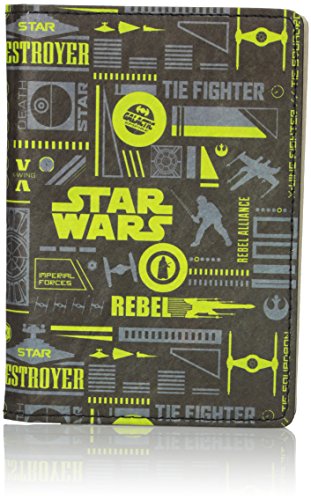 Star Wars Dynomighty Men's Mighty Passport Star Wars Symbols, Multi, One Size
