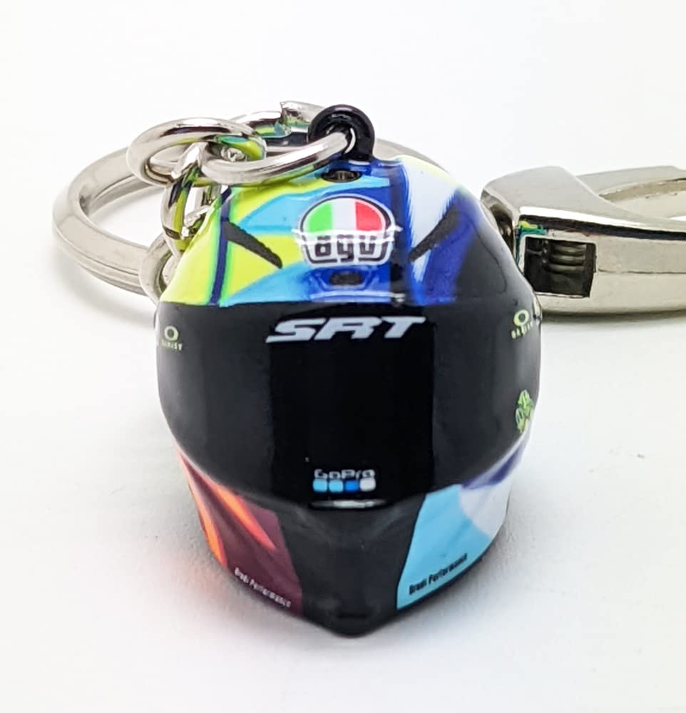 Amazon | バレンティーノ ロッシ VR46 3D ヘルメット キーリング