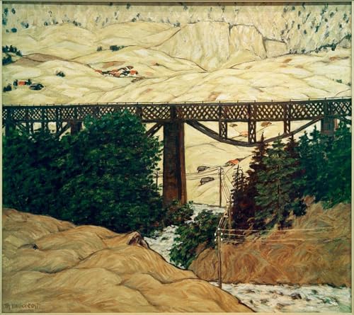Pintura murales decor puente de lienzos artisticos de alta calidad para pared