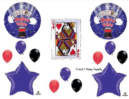 HAVE A MAGICAL BIRTHDAY PARTY Balloons Decorations Supplies Magician by Anagram