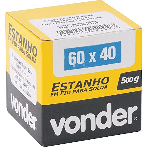 Vonder Estanho Em Fio Com 500 G
