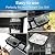 Uniflasy Grill Cooking Grate and Grease Box for Nexgrill 4-5 Burner Grills 720-0830H 720-0888 720-0830A
