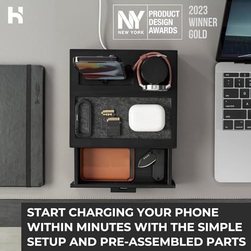 Holme & Hadfield Nightstand Organizer For Men thumb #4