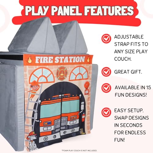 Image of Couch Swag Play Panel for Childrens Foam Sofa Kids Couch