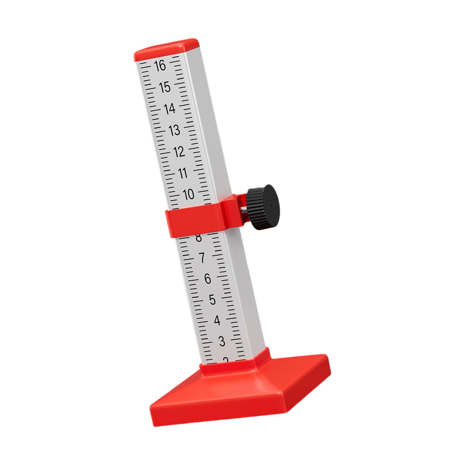 Fromceo Red Height Ruler Accuracy Alloy Abs Leveling Tool Accurate Measuring Instrument For Slab Installation & Construction Measure Construction Measuring Instrument