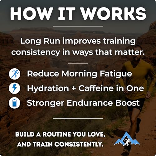 Image of Long Run Coffee - Hydrating Coffee with Electrolytes - All Natural Energy + Hydration + Recovery for Athletes - Stomach Friendly Electrolyte Coffee for Runners (5 lb, Banana Bread)
