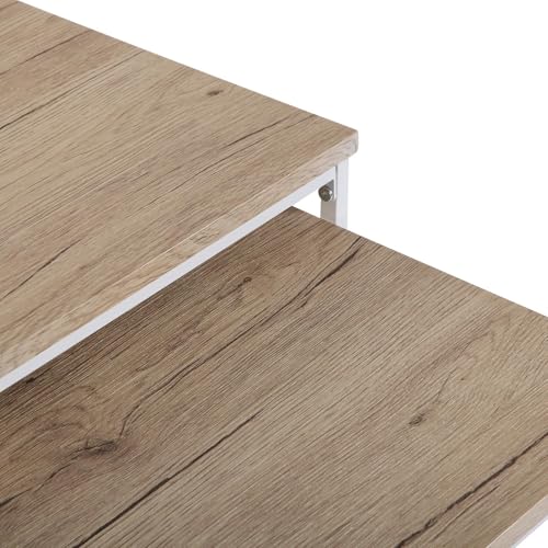 Mesa auxiliar Versa industrial para ganar espacio de apoyo en salones pequeños 5