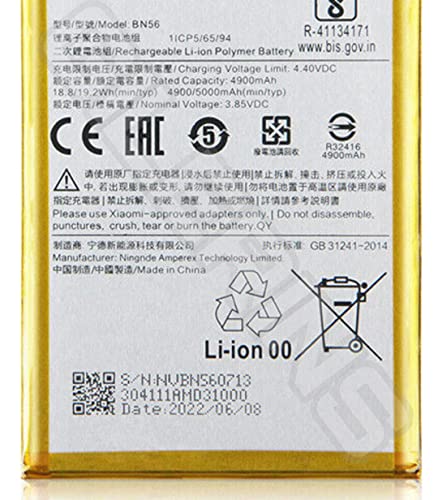 Image of Original BN56 Battery for Redmi 9A / 9C /Poco M2 Pro Battery with 1 Year Warranty****(E5)