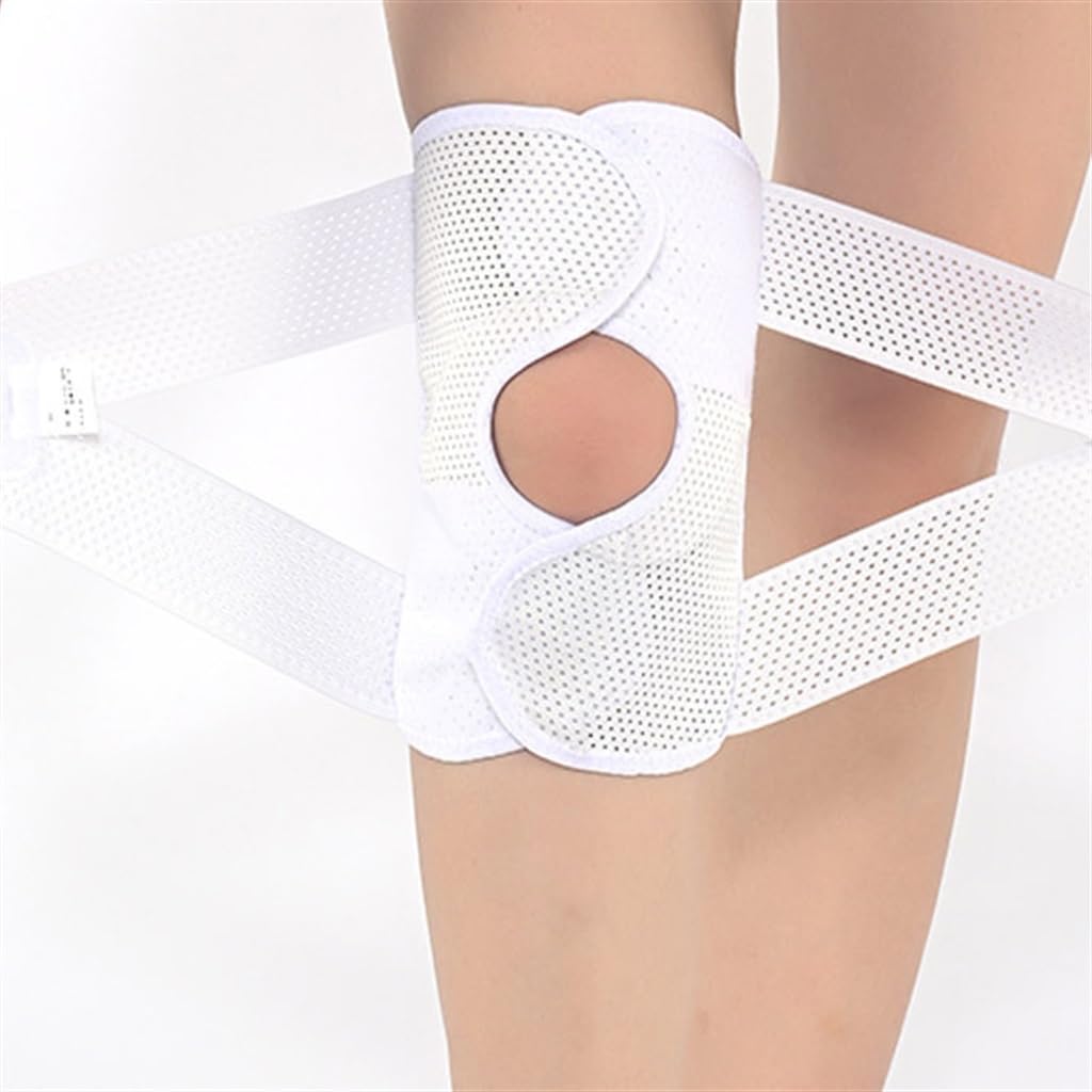 JFDBGU Ginocchiera for menisco Ginocchiera Professionale for Ciclismo Pallacanestro Ginocchiera Estiva Cinghie a Sezione Sottile(XL)