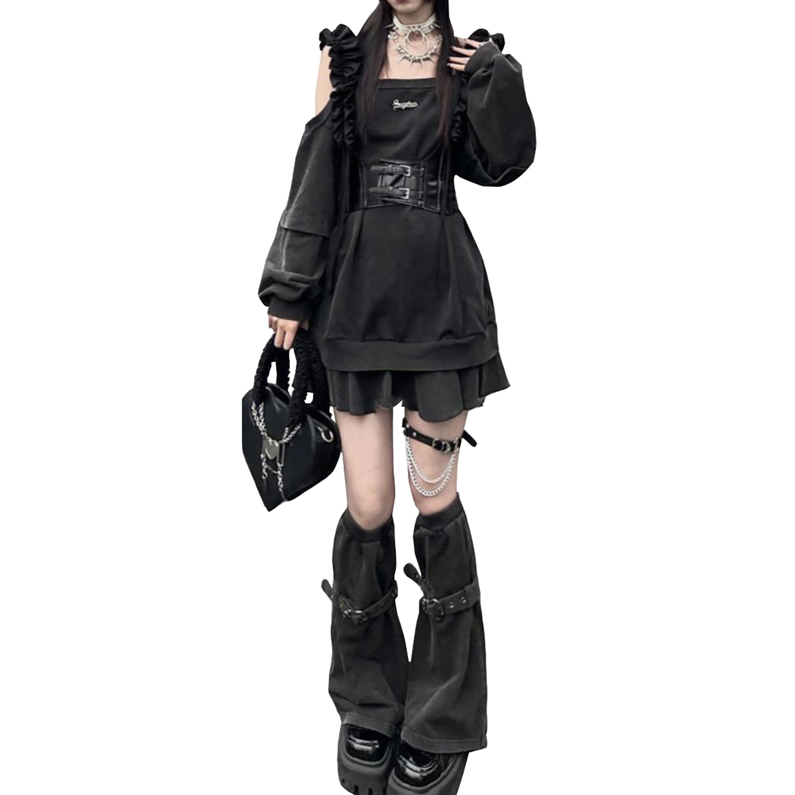 サブカル地雷お洋服セットまとめ売りチョーカー付き 51aG4MMBduL.jpg