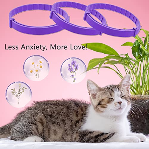 Collar de feromonas para gatos LUPUS pack de 3 unidades ajustable para calmar la ansiedad 8