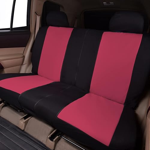 Miniatura 63 de Flying Banner Fundas de asiento de coche para asiento delantero y trasero, de poliéster, protectores de asiento de automóvil, fácil instalación