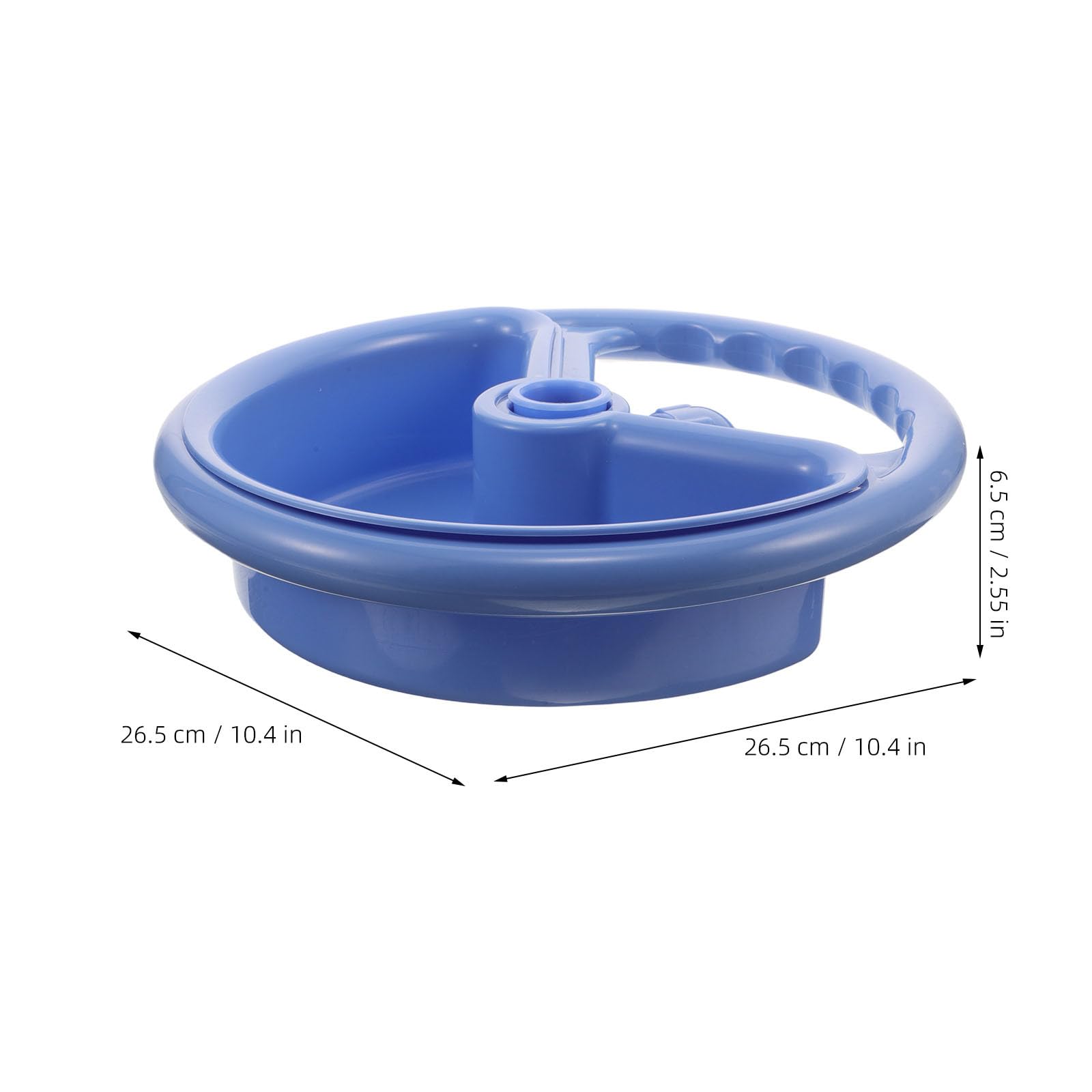 YARNOW Plato de almacenamiento redondo para soporte de goteo, bandeja azul | Accesorios para soporte de goteo, bandeja de almacenamiento para soporte de suero intravenoso, bandeja portátil para goteo
