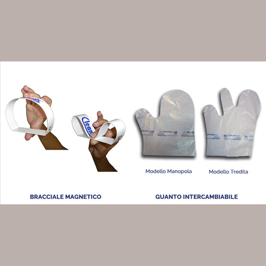 Lucgel Guante higiénico Kit multiusos 3 dedos Clean Hands reutilizable para productos alimenticios – 1 unidad
