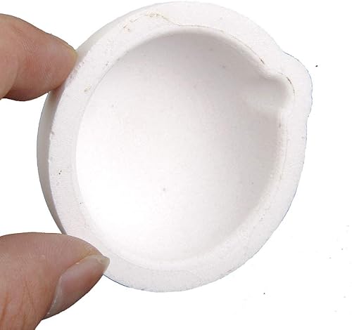 Miniatura 6 de LTKJ - 2 platos para fundir, 5.29 oz, color dorado y plata de fusión + pinzas de crisol de 9.8 in