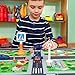 STOBOK 7pcs Mini Traffic Cones for Kids, Orange Roadblock Toys Educational Traffic Signs Playset for Imaginative Parking Lot Scenes and Social Skills Development