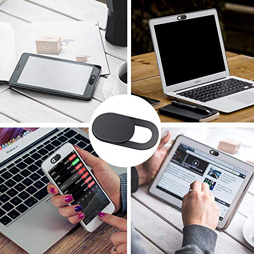 Image of 6 Pack Ultra Thin 0.03inch Web Camera Cover Slide with Strong Adhesive for Laptop Desktop PC Macboook Pro iMac Mac Mini Computer Smartphone