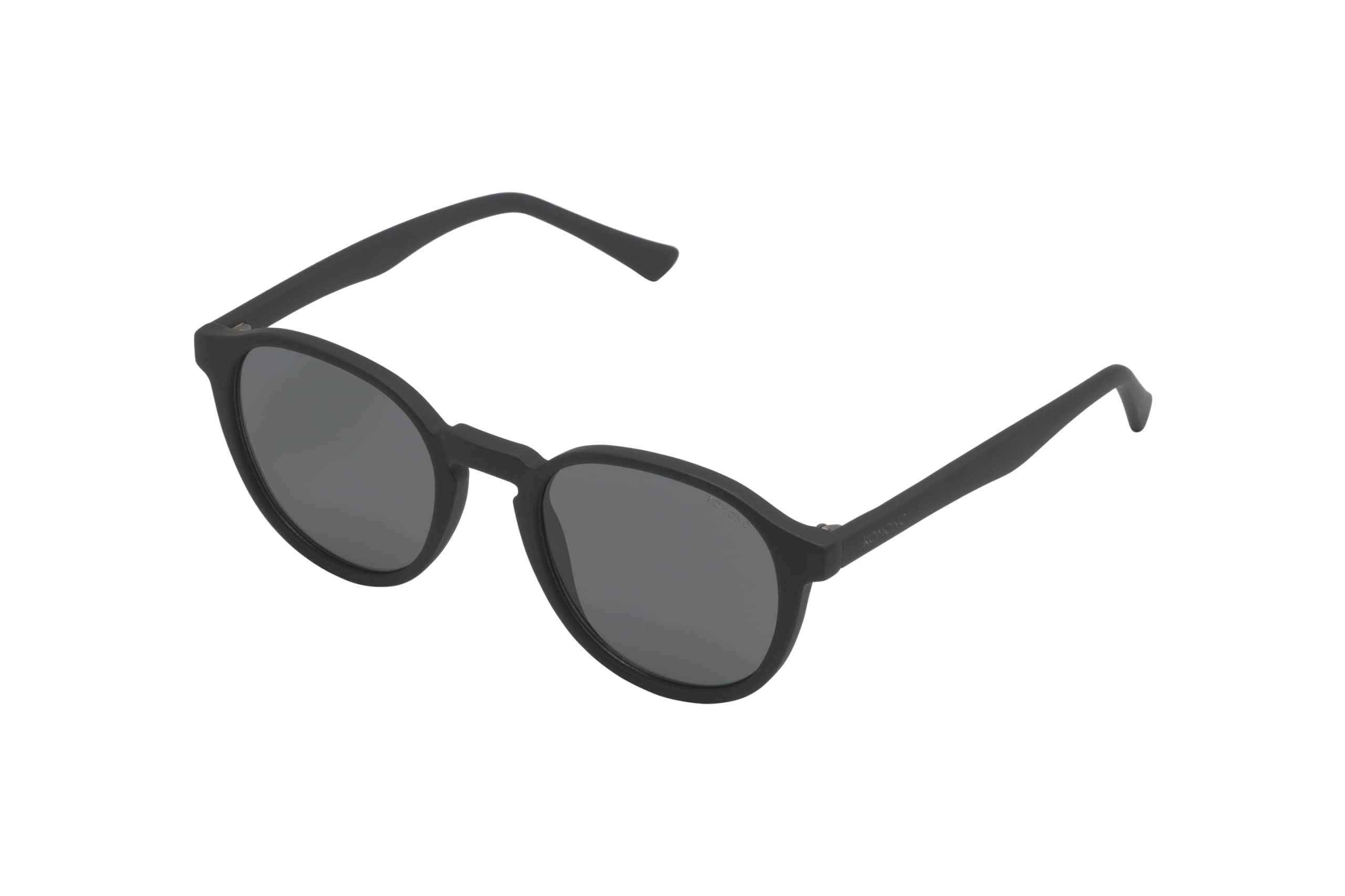 KOMONO Liam Lunettes de soleil unisexes Ovales en Bio-Nylon pour homme et femme avec protection UV et verres résistants aux rayures