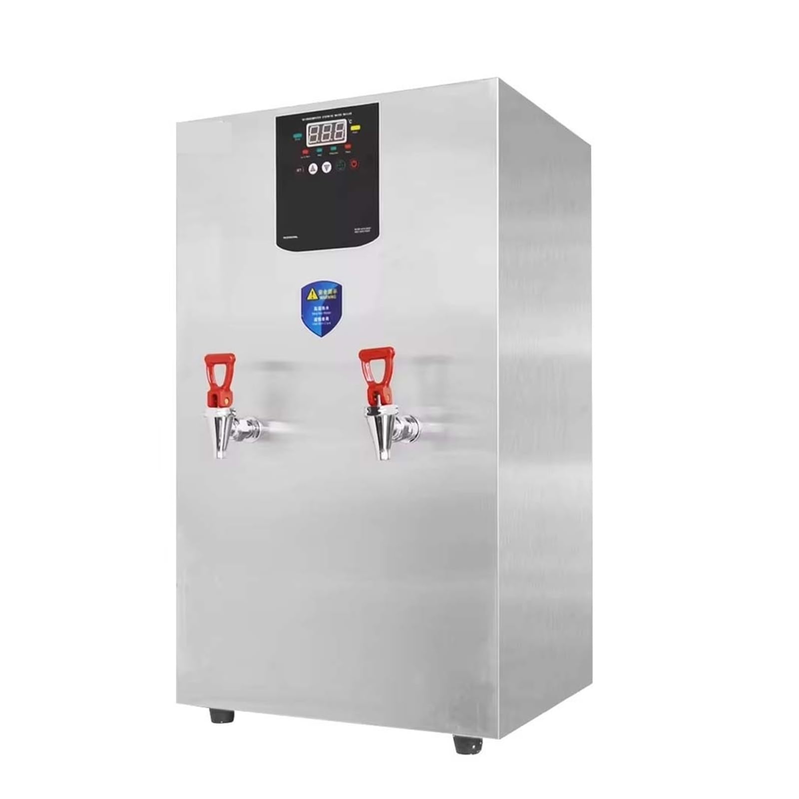 Eretyret One Color Commercial 60L Water Dispenser Hot Machine 180L/H Stainless Steel Boiler 6Kw 380V Double Faucet Quiet Operation