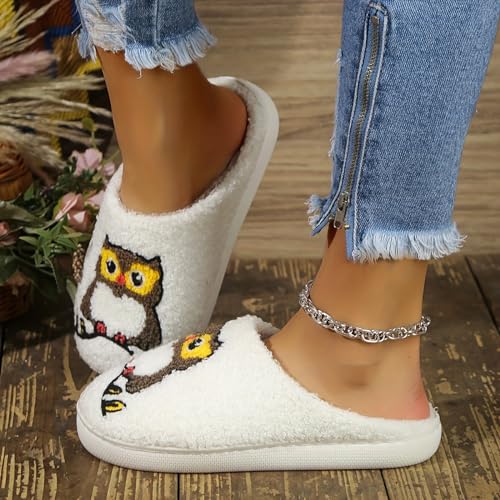 Image of Women's Men's Cute Frog Slippers Fuzzy Memory Foam Kawaii Cartoon Animal Slippers Winter Warm Fluffy Shoes