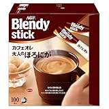AGF ブレンディ スティック カフェオレ 大人のほろにが 100本 【 スティックコーヒー 】