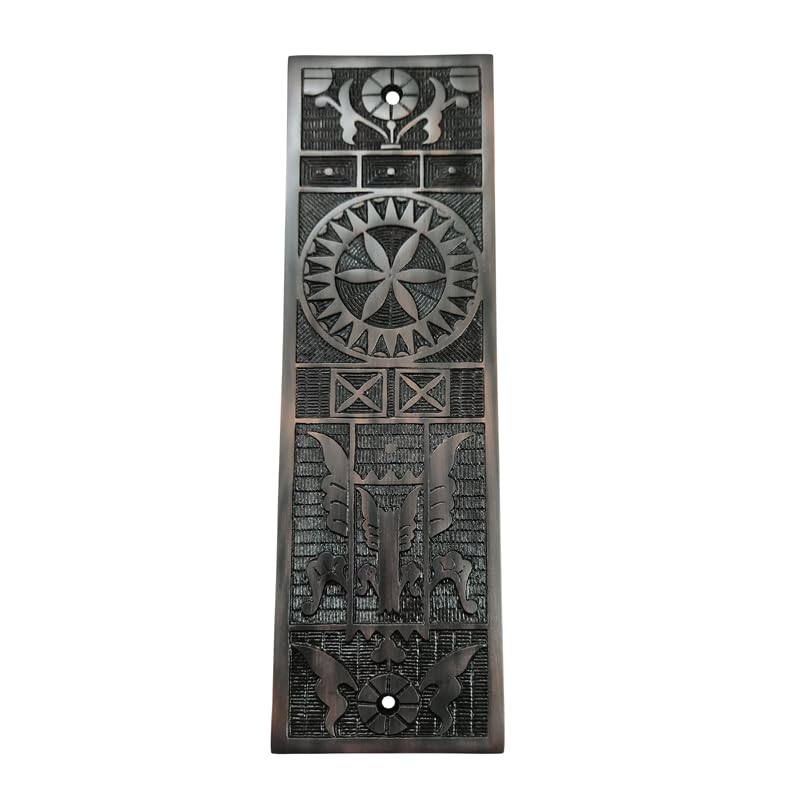 Adonai Hardware Decorative Aluminium Push Plate (9.96 Inch Ohel, Oil Rubbed Bronze)-picture-21