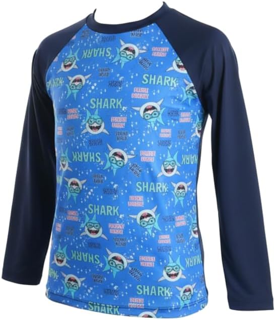 Camiseta Térmica Infantil UV UVB +50 Diversa Estampas Proteção Solar Sol Intenso Praia Verão Dia a Dia Piscina