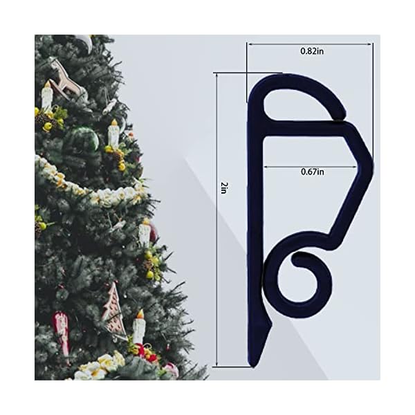 Oruiiju christmas light clip holiday light clip weatherproof outdoor light clip outdoor gutter hook for christmas decoration string light (150pcs, white) - image 4
