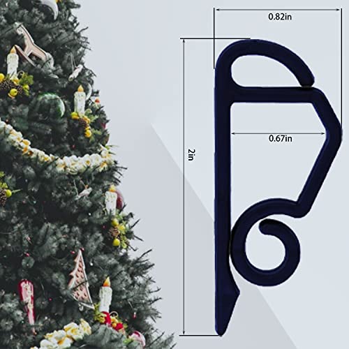 Oruiiju christmas light clip holiday light clip weatherproof outdoor light clip outdoor gutter hook for christmas decoration string light (150pcs, white) 3 Oruiiju christmas light clip holiday light clip weatherproof outdoor light clip outdoor gutter hook for christmas decoration string light (150pcs, white) - image 4
