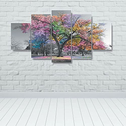 Quadros Decorativos Arvore Vida Botanico Sala Quarto Colorida