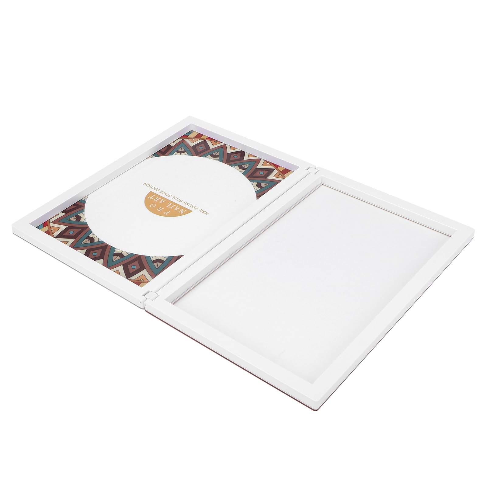 Selbstklebendes Nagelgel-Farbdisplaybuch mit Magnetverschluss, DIY-Nagellack-Farbkarte