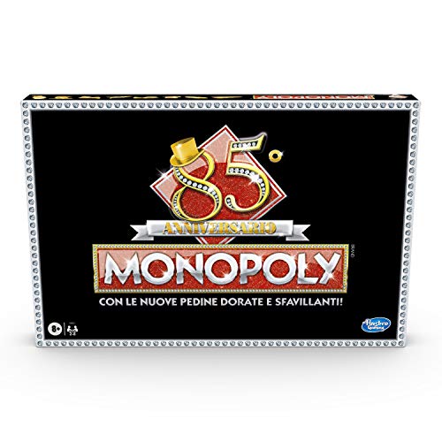Preisvergleich Produktbild Monopoly - 85th Anniversary (Spiel in Hasbro Gaming, italienische Version)