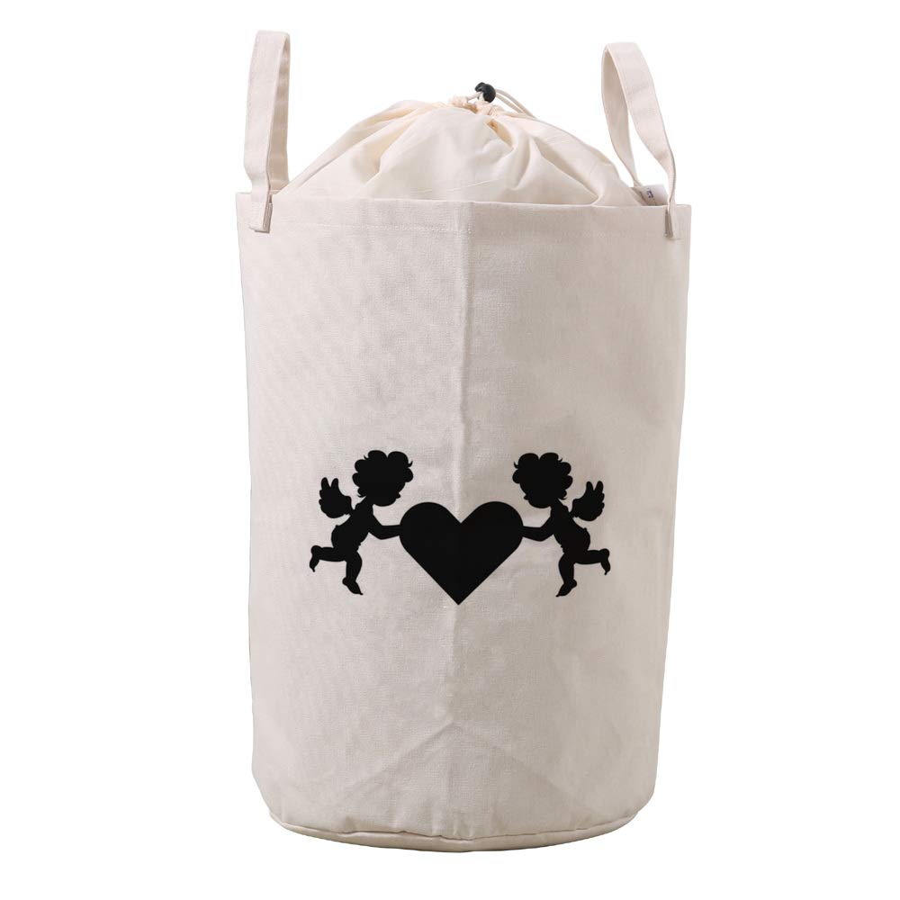 Bolsa de ropa de baño de lino impermeable con cordón para guardar ropa sucia de viaje