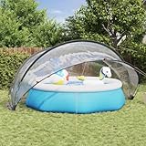 Générique Dôme de Piscine Transparent 430 x 430 x 210 cm PVC,Maison & Jardin,Piscine & Spa...