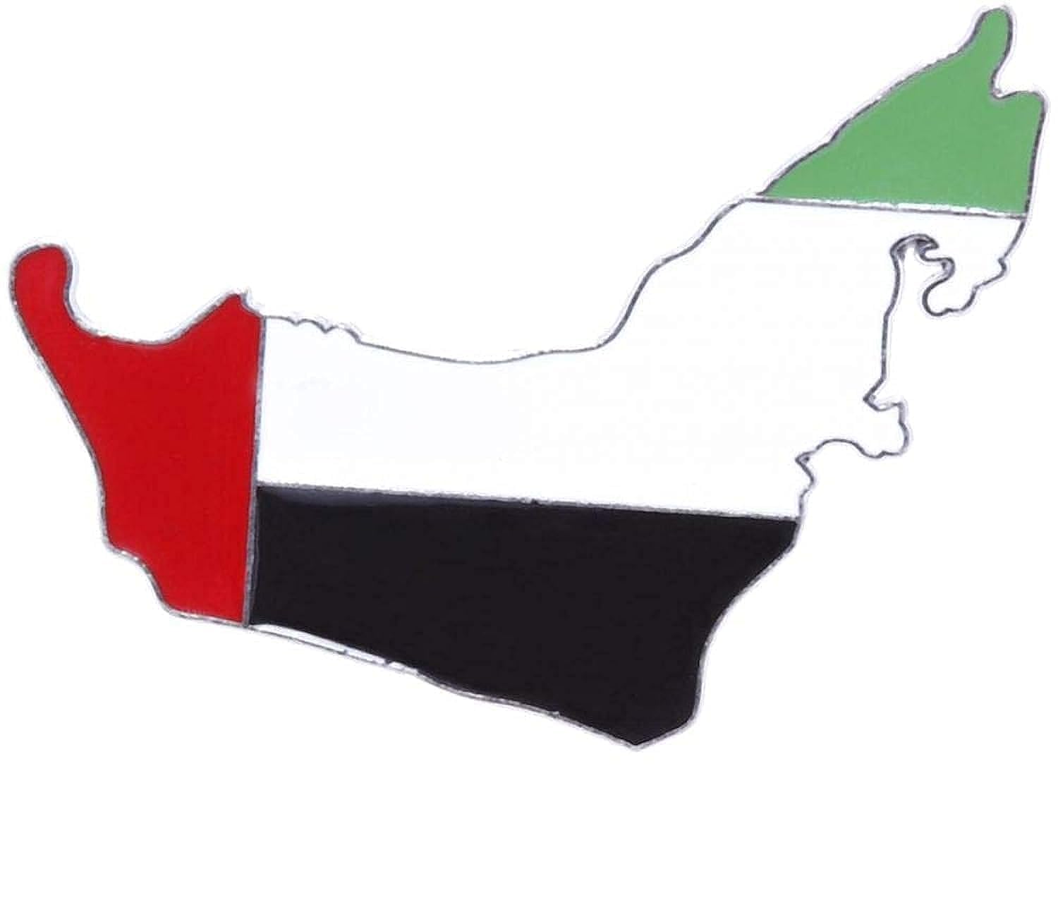 UAE Flag Car Emblem Sticker