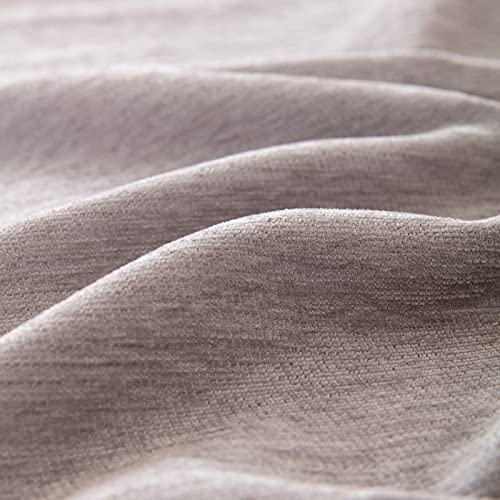 Vm Vougemarket Chenille Sofa Cover For 3 Cushion Sofa,1 Pc Universal Furniture Protector Couch Cover With Lace Fringing,Washable Sofa Slipcovers For Kids Pets(X-Large,71 X 134,Gray) #TOP6