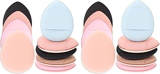 2 Unidades Suelta Polvo Puff Blanco Corrector...