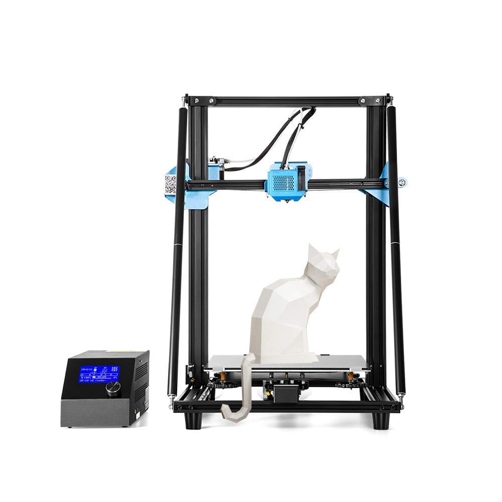 3D printer,installed with quiet motherboard,use Mwell power supply,All-metal extruder unit with thread feed sensor,Continuation print size 300 * 300 * 400mm