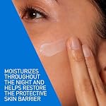 CeraVe Lotion hydratante faciale Pm Ultra Léger, hydratant visage de nuit avec acide hyaluronique 89 Milliliteurs (1 Boîte)