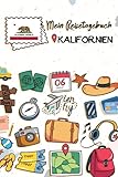 Mein Reisetagebuch Kalifornien: Kinder Reise Journal | Aktivitätsbuch zum Ausfüllen, Malen und Einkleben | Urlaubstagebuch zum Selberschreiben für Mädchen und Jungen - Caroline Helberg 