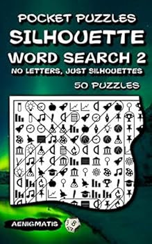 Paperback Pocket Puzzles Silhouette Word Search 2: No Letters, Just Silhouettes. (Pocket Silhouette Word Search) Book