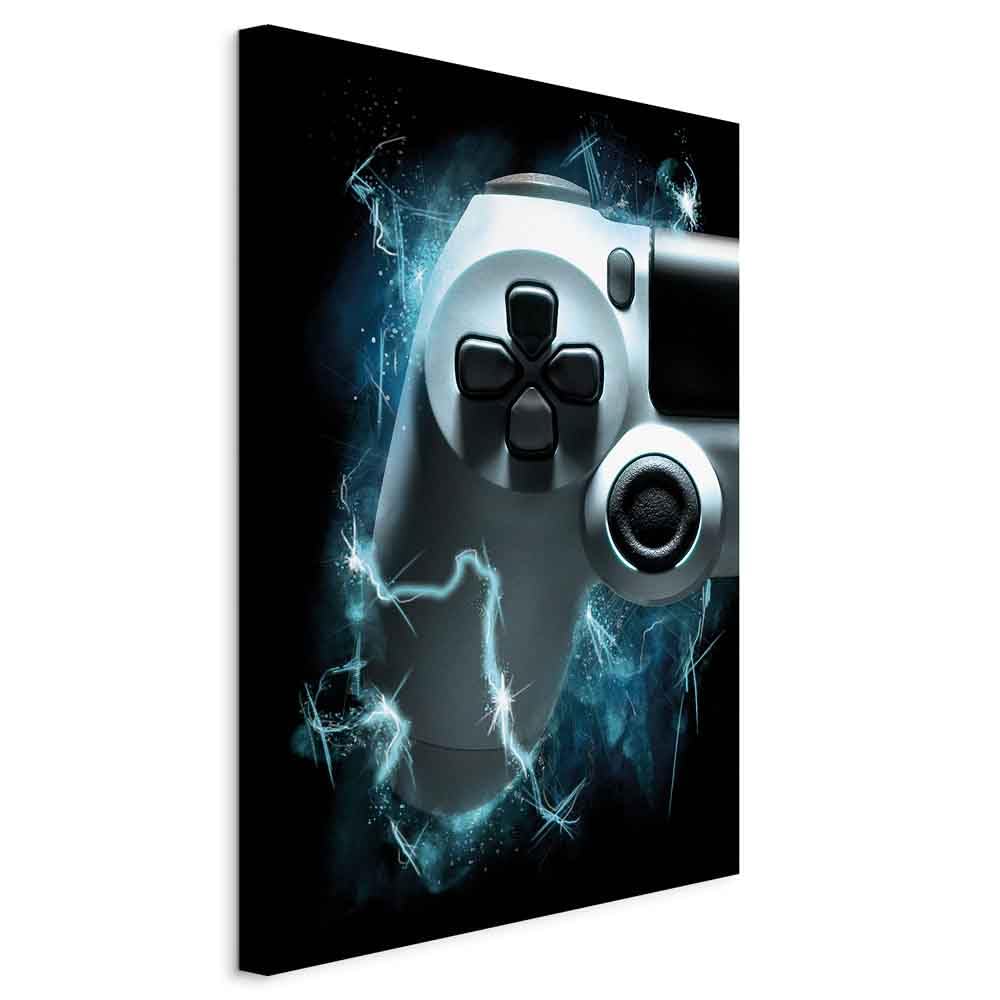 murando - Akustikbild Play Game Gaming, Schallschutz, Wohnzimmer, Büro | Verbessert Raumakustik, reduziert Hall, ideal fürs Büro oder Wohnzimmer, hochwertige Verarbeitung, schnelle Montage, stilvoll