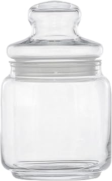 Bestco Glass Storage Container Pure Jar Club 0.5L ND-5764 Luminarc