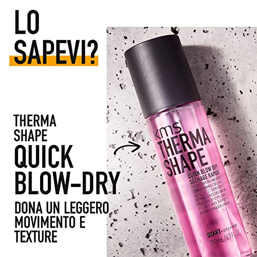 KMS THERMASHAPE, Spray per asciugatura rapida