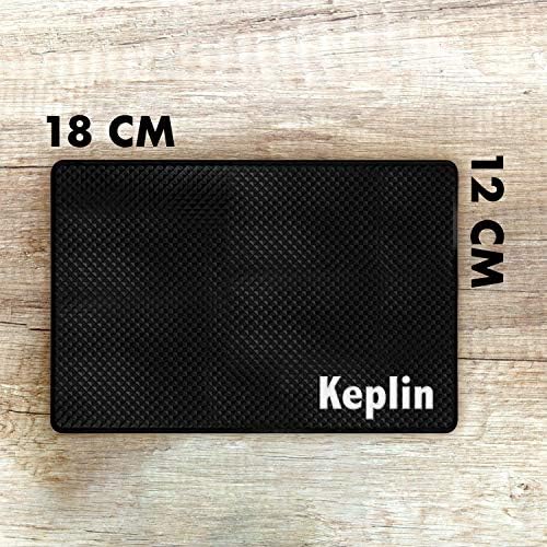 KEPLIN 1KG Silica Gel Car Dehumidifier, Reusable Damp Moisture Absorber Bag, Dry Air, DMF Free, Automotive Dehumidifier, Keeps Away Mould Fog Rust Mildew Condensation Includes Anti Slip Mat (1pc)